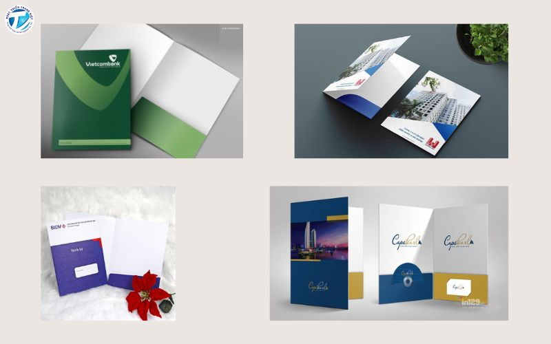 Kẹp file tài liệu cho công ty bất động sản, tài chính